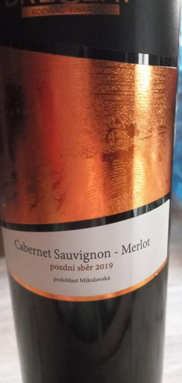 Fotografie - Cabernet Sauvignon - Merlot 2019 Břeclav