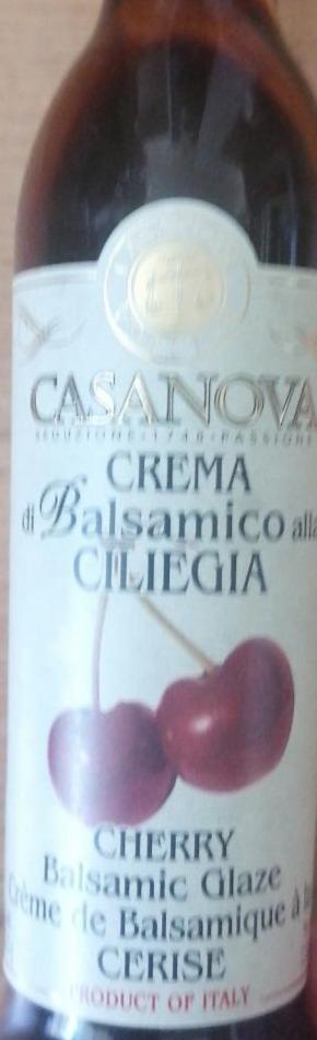 Fotografie - Crema di balsamico alla ciliegia cherry Casanova