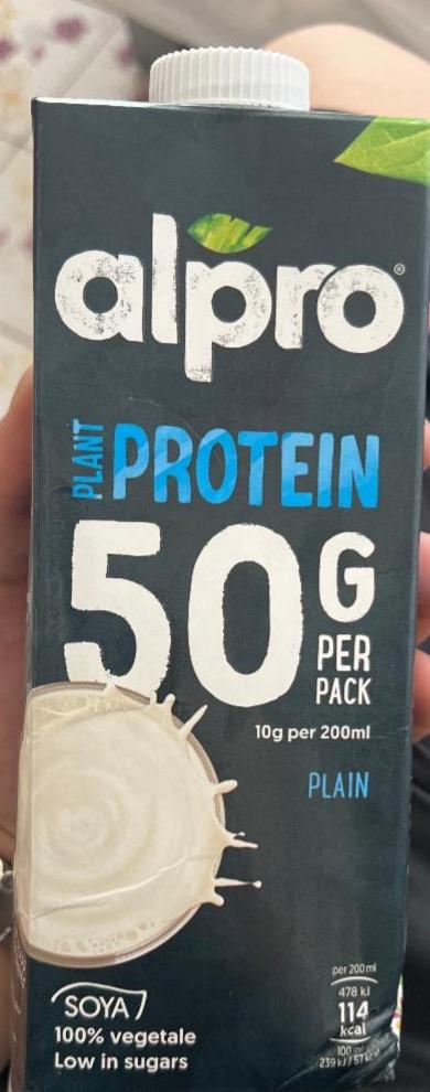 Fotografie - Plant Protein Original Soya Drink Alpro