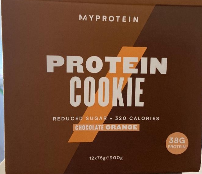 Fotografie - MyProtein Protein cookie Chocolate Orange Flavour