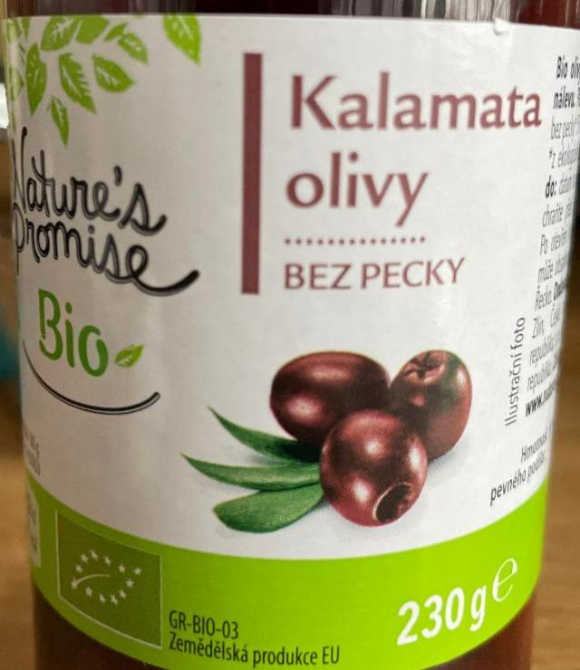 Fotografie - Kalamata olivy bez pecky Nature´s Promise
