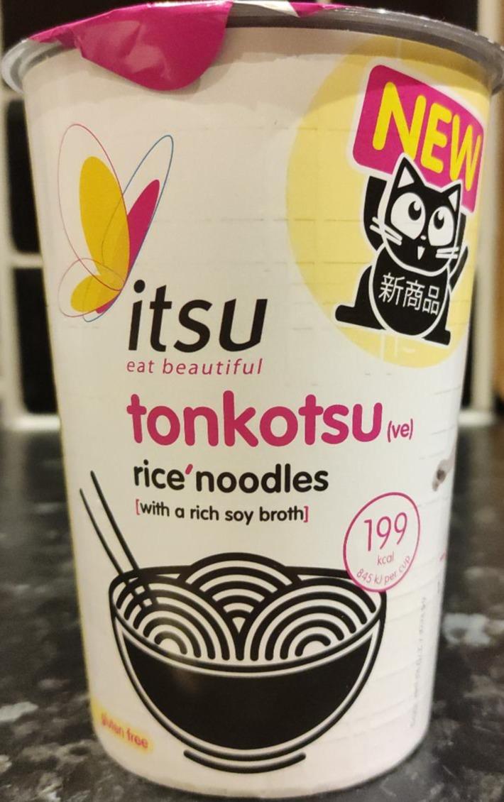 Fotografie - Rice'noodles Tonkotsu Itsu