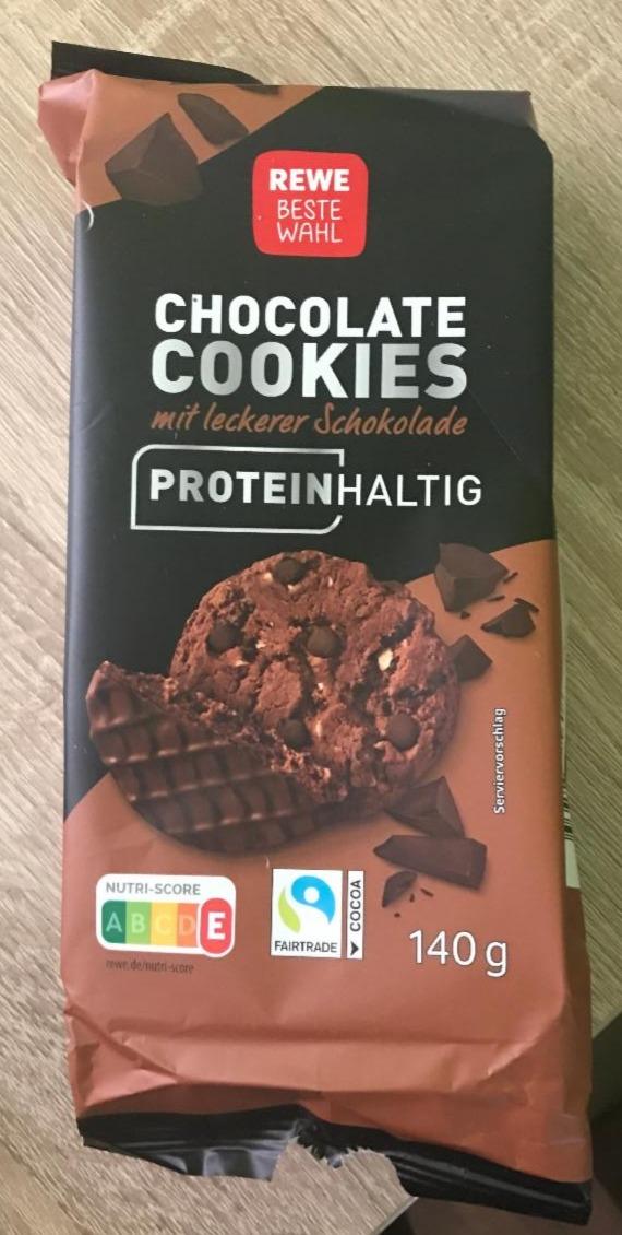 Fotografie - Chocolate Cookies Protein Rewe beste wahl