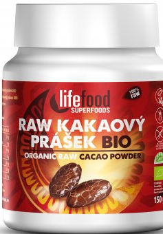 Fotografie - raw kakaový prášek BIO Lifefood