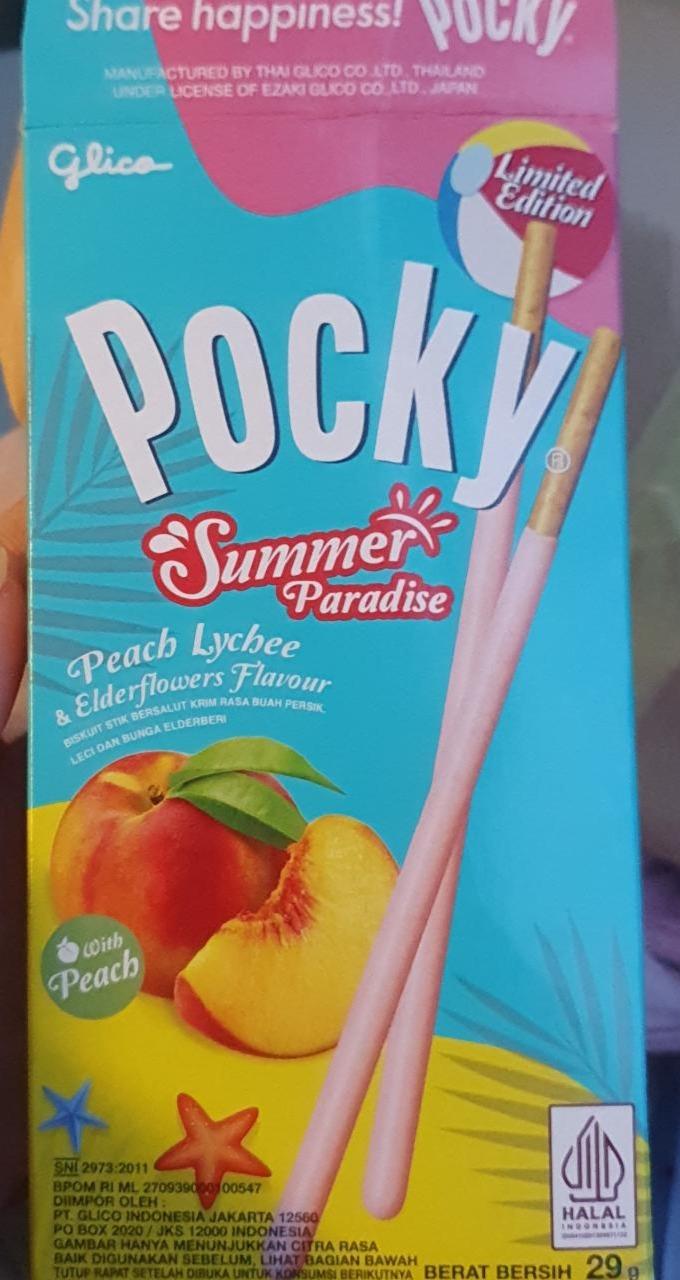 Fotografie - Pocky Summer Paradise Peach Glico