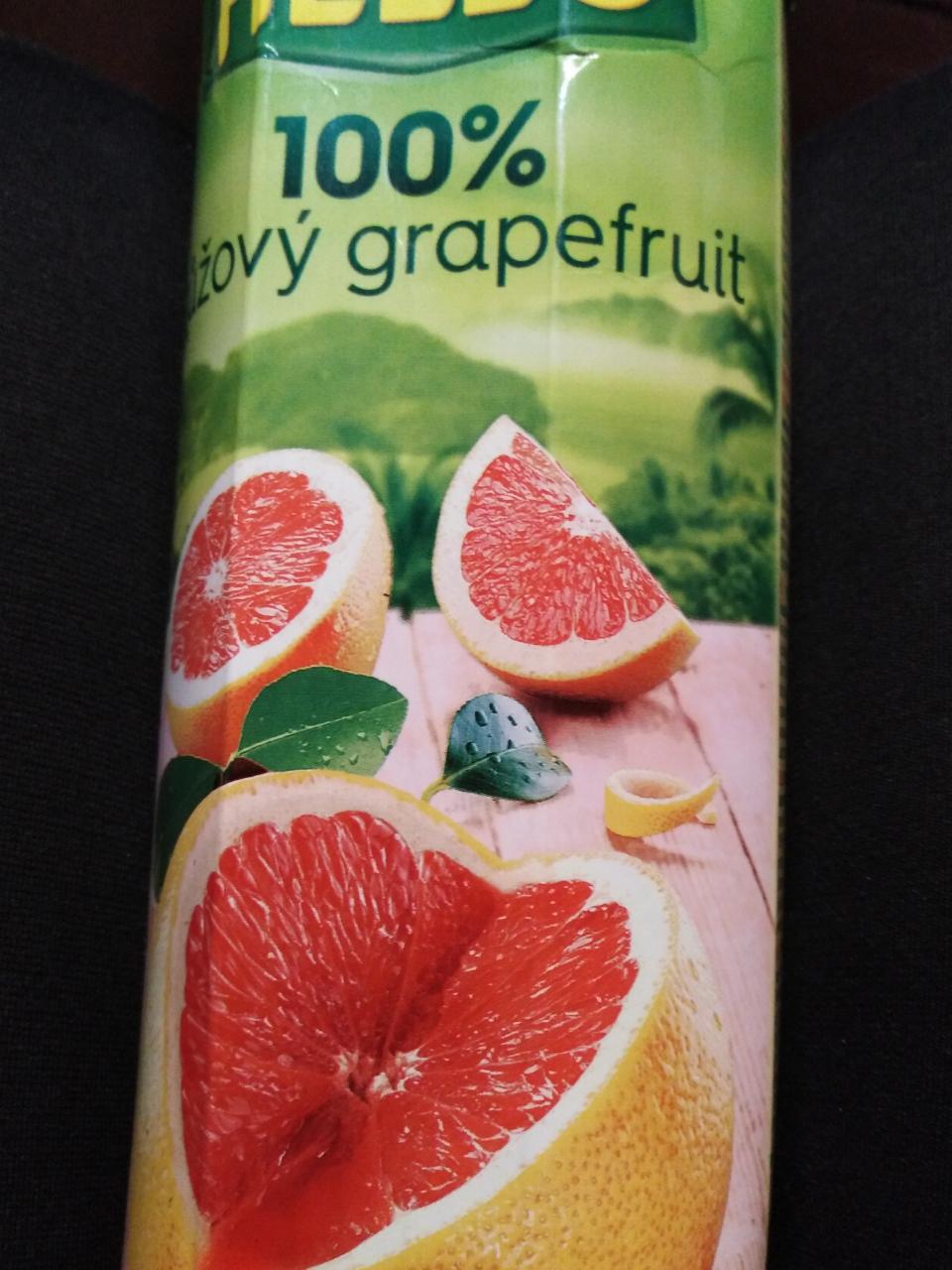 Fotografie - růžový grapefruit Hello