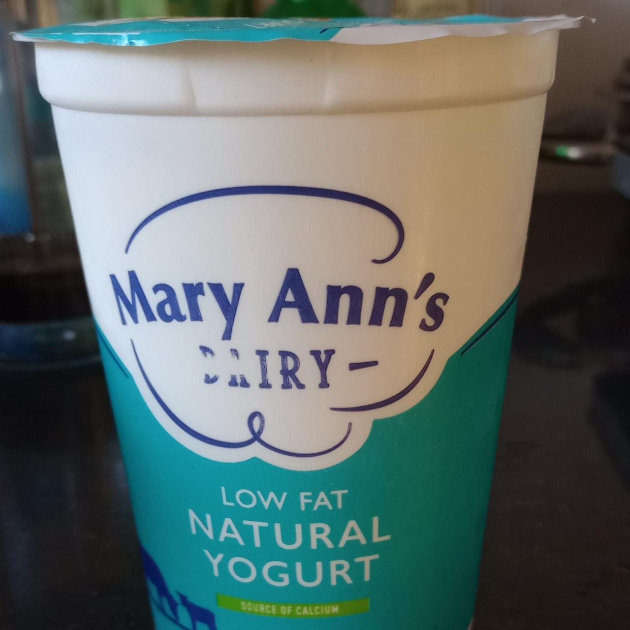 Fotografie - Low fat natural yogurt Mary Ann's dairy