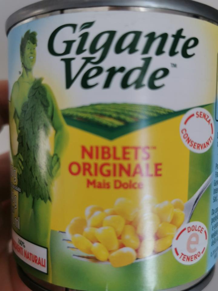 Fotografie - Niblets Originale Mais Dolce Gigante Verde