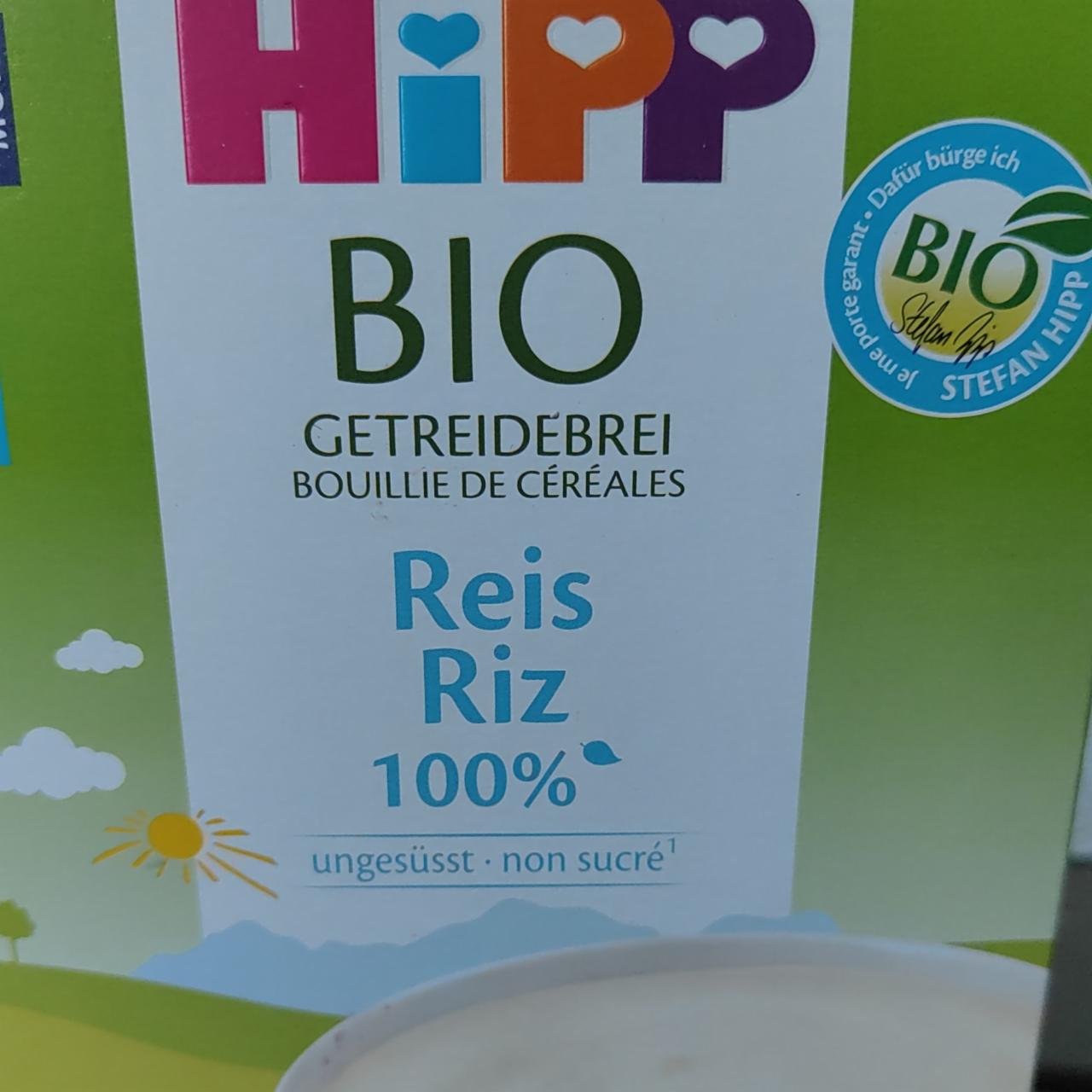Fotografie - Bio Bouillie de céréales 100% riz Hipp
