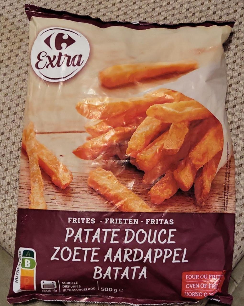 Fotografie - Frites Patate Douce Carrefour Extra