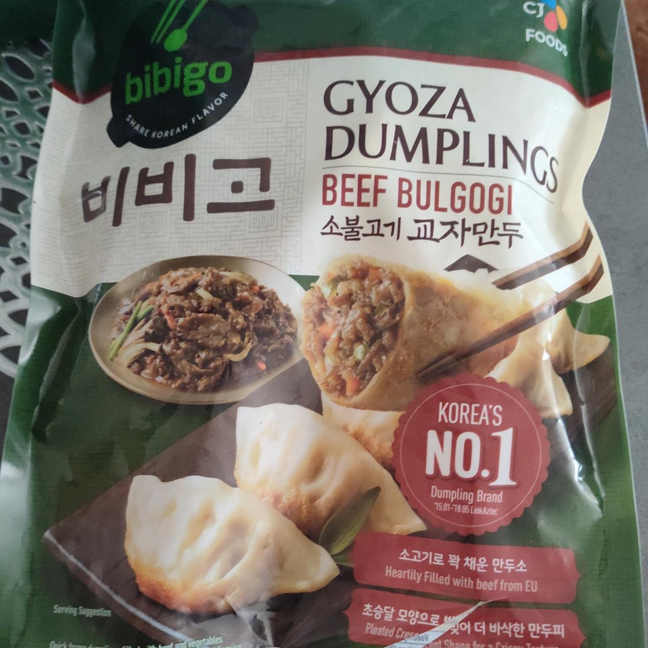 Fotografie - Gyoza Dumplings Beef Bulgogi Bibigo