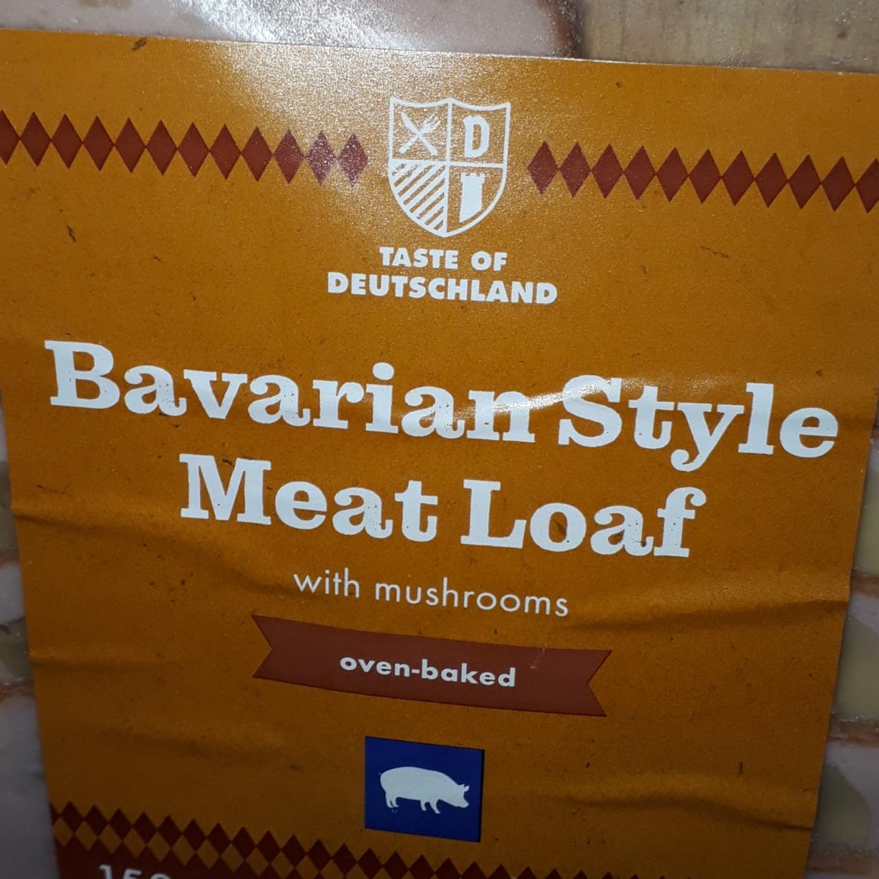 Fotografie - Bavarian Style Meat Loaf with mishrooms Taste of Deutschland
