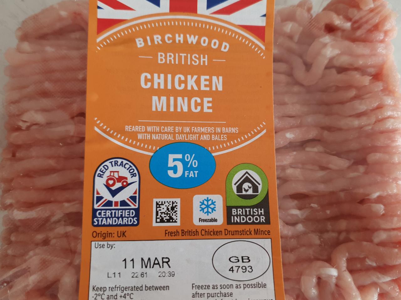 Fotografie - British Chicken Mince 5% fat Birchwood