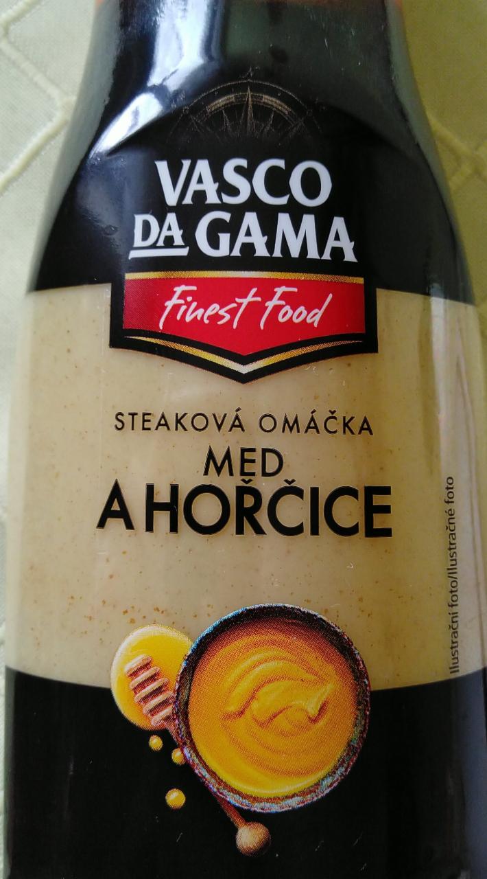 Fotografie - Steaková omáčka med a hořčice Vasco dá Gama