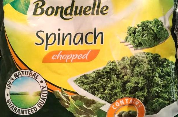 Fotografie - Spinach chopped Bonduelle