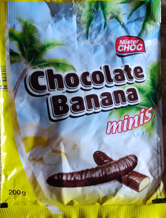 Fotografie - Mister Choc Chocolate banana minis