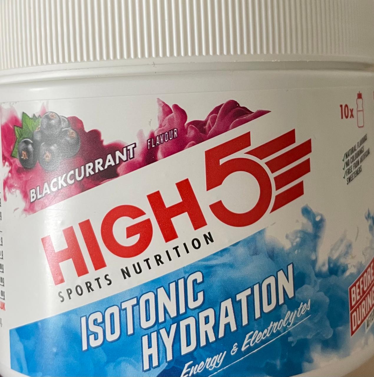 Fotografie - Blackcurrant Isotonic Hydration High5