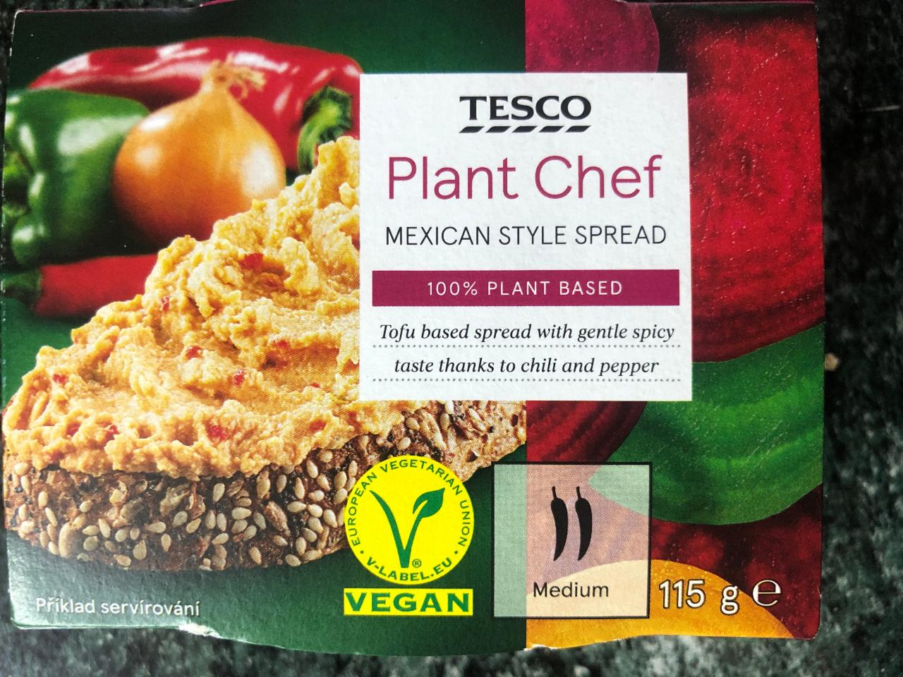 Fotografie - Tesco Plant Chef Mexican Style Spread