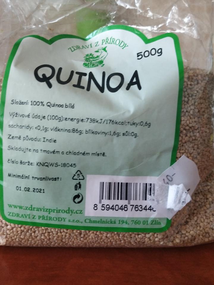 Fotografie - quinoa bílá Zdraví z přírody 