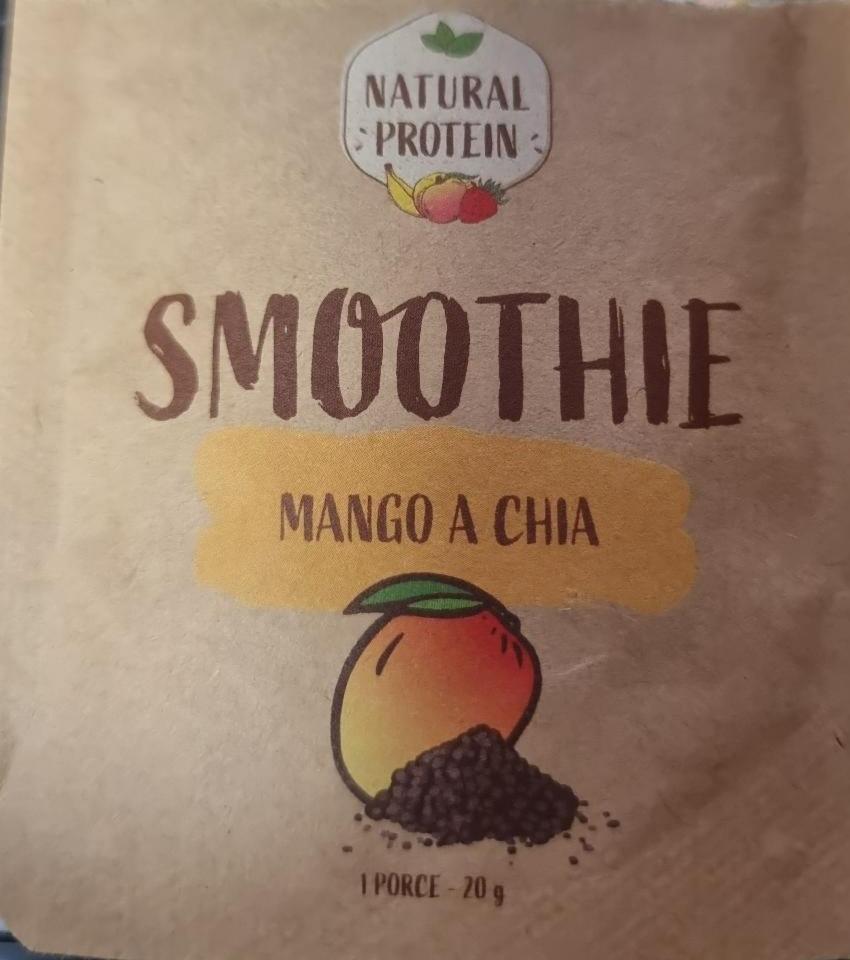 Fotografie - Smoothie Natural protein mango a chia