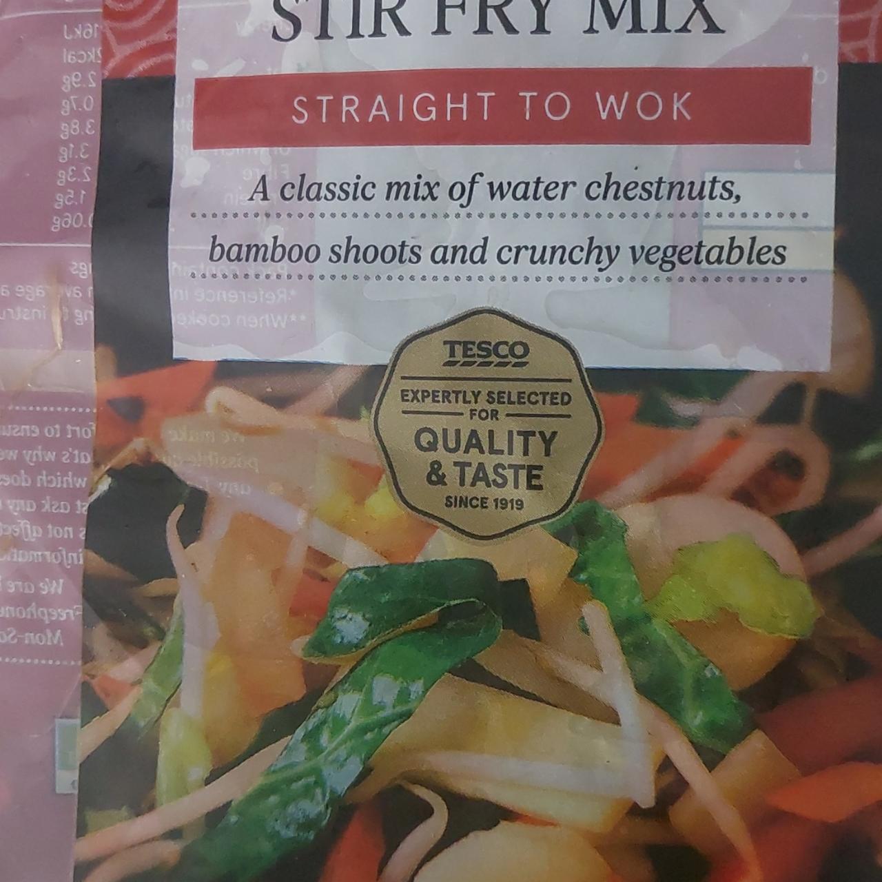 Fotografie - Chinese Inspired Stir Fry Mix Tesco