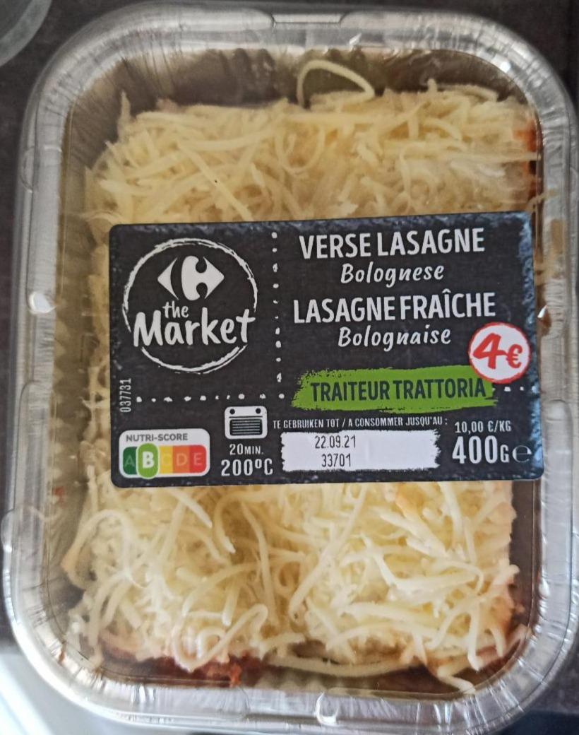 Fotografie - Verse Lasagne Bolognese the Market Carrefour