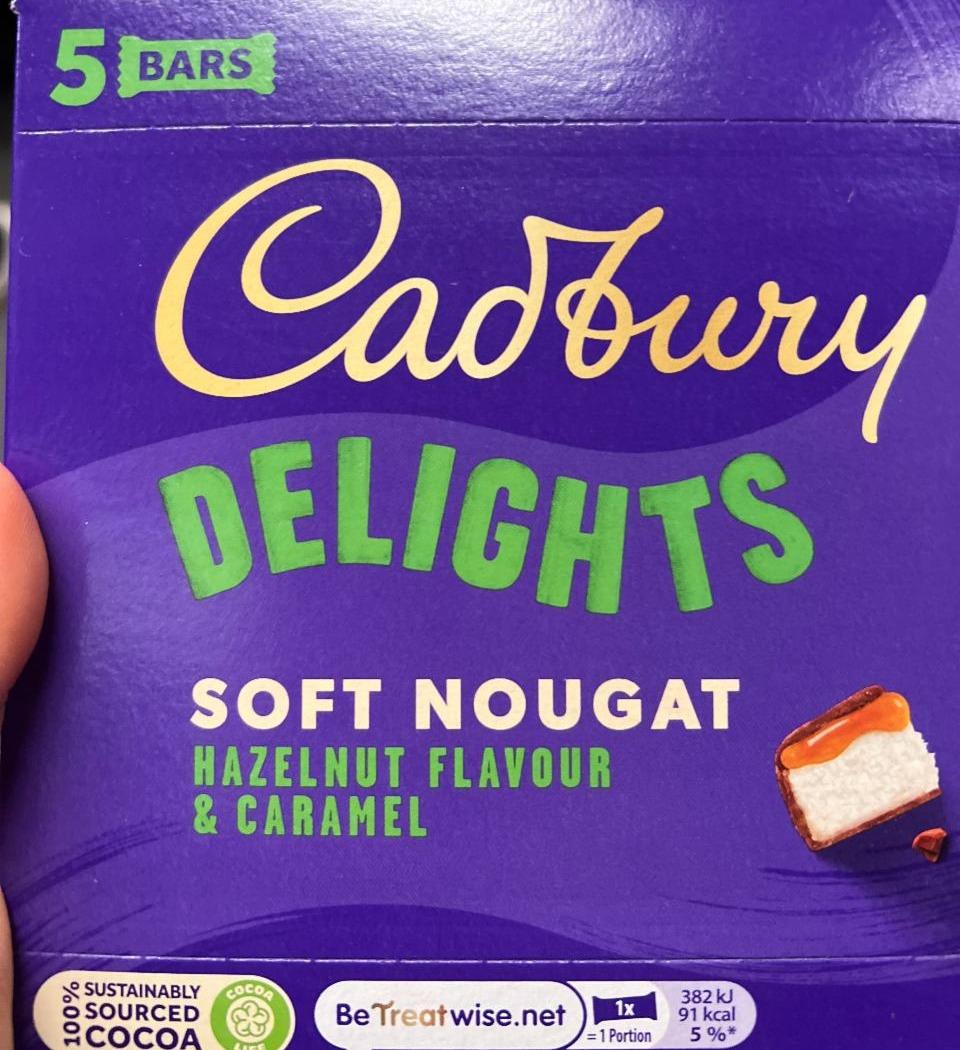 Fotografie - Cadbury Delights soft nougat