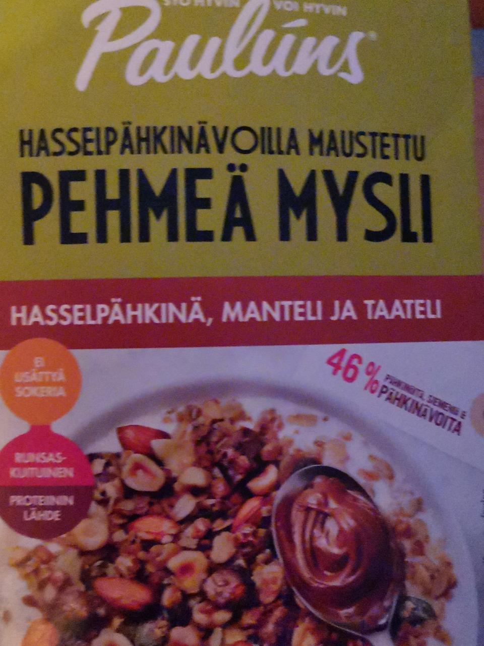 Fotografie - Hasselpähkinä-Manteli-Taateli Pehmeä Mysli Paulúns