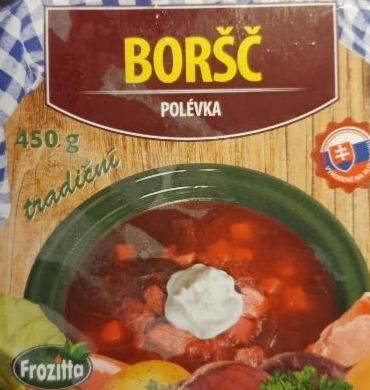 Fotografie - Boršč polévka tradiční Frozitta