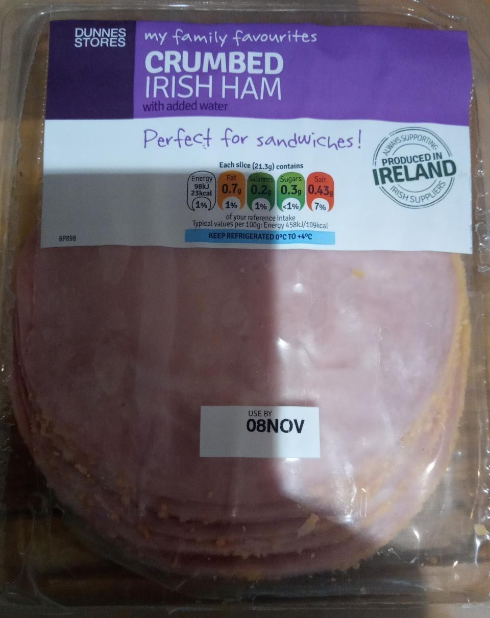 Fotografie - My Family Favourites Crumbed Irish Ham Dunnes Stores
