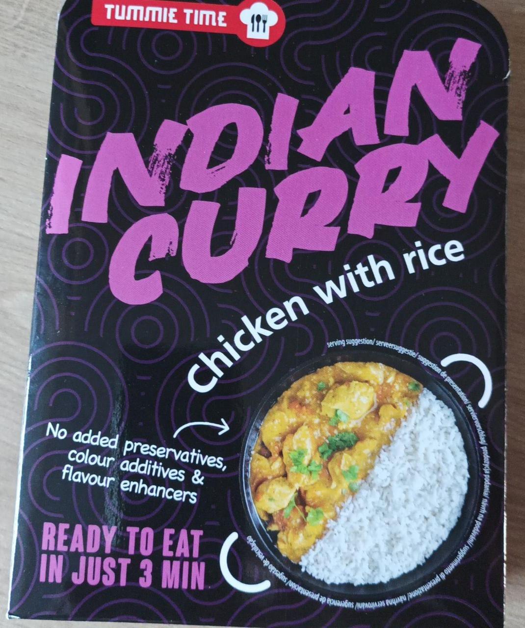 Fotografie - Indian Curry Chicken with rice Tummie Time