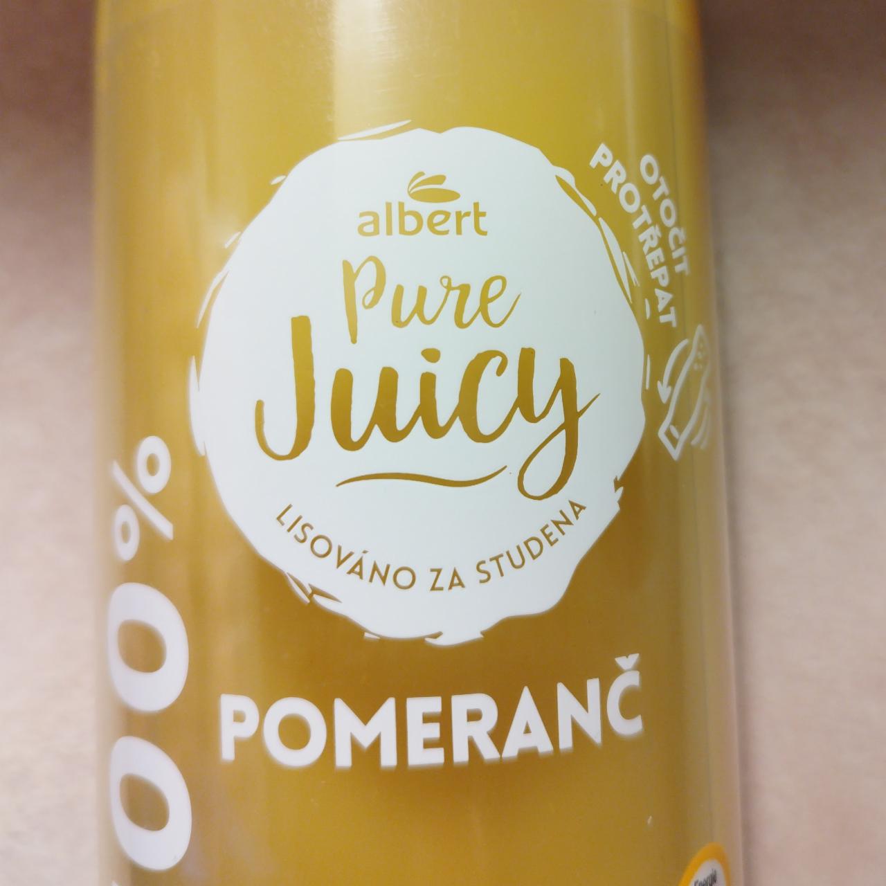 Fotografie - Pure Juicy Pomeranč bez dužiny Albert