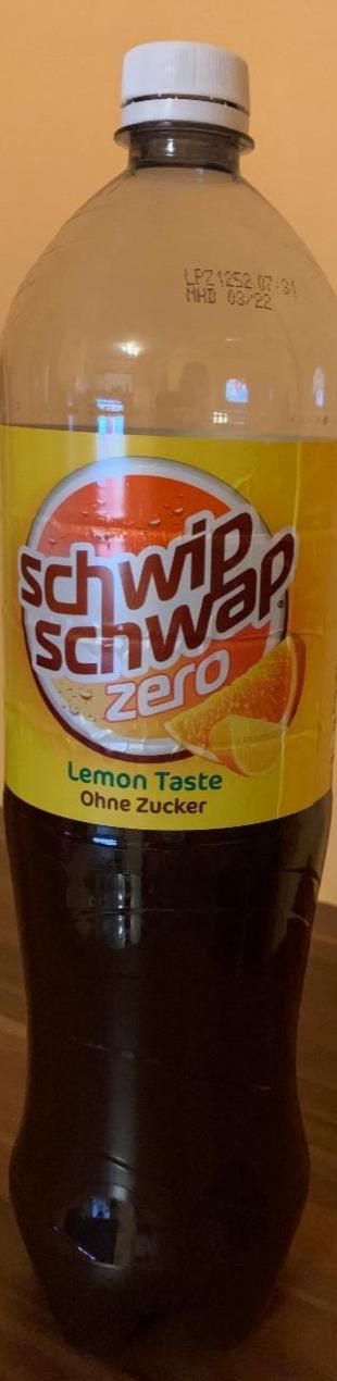 Fotografie - Schwip schwap zero lemon taste