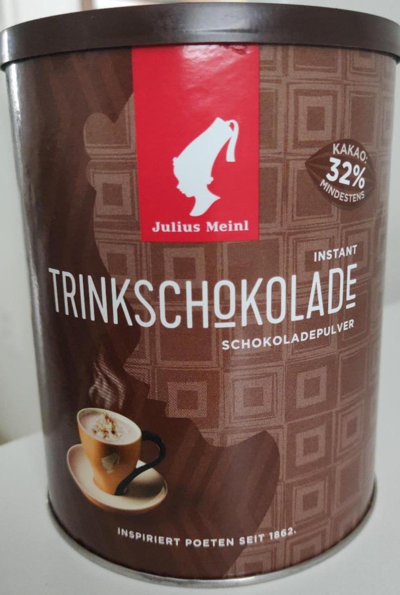 Fotografie - Instant TrinkSchokolade 32% kakao Julius Meinl