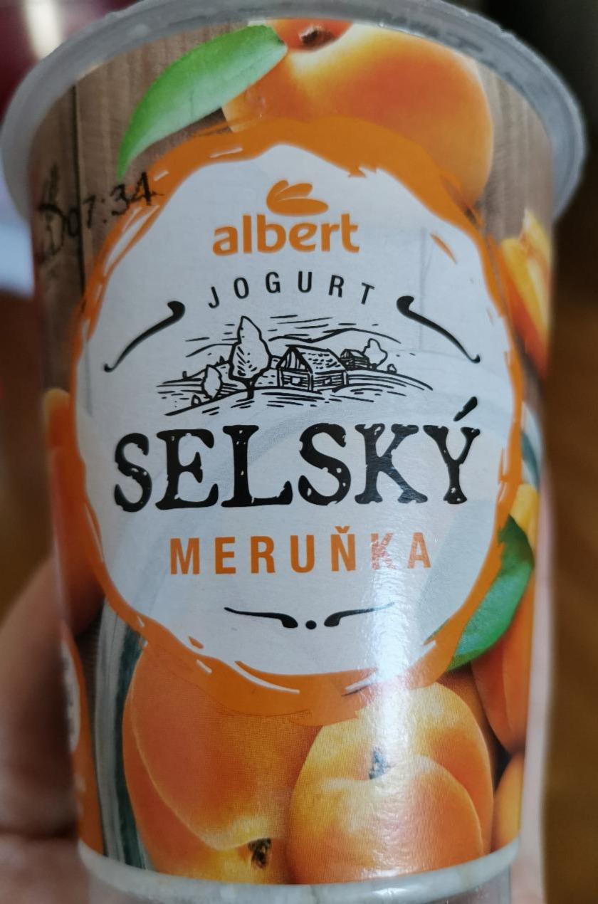 Fotografie - Selský jogurt Meruňka Albert