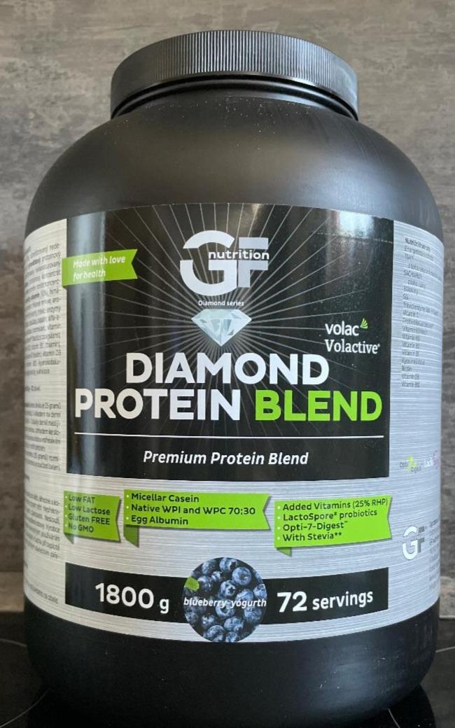 Fotografie - Diamond Protein Blend Borůvka-Jogurt GF Nutrition