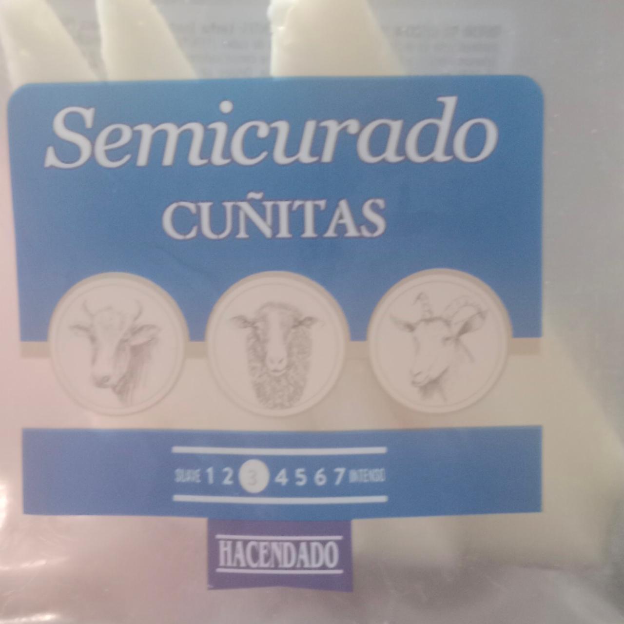 Fotografie - sýr semicurado cunitas Hacendado