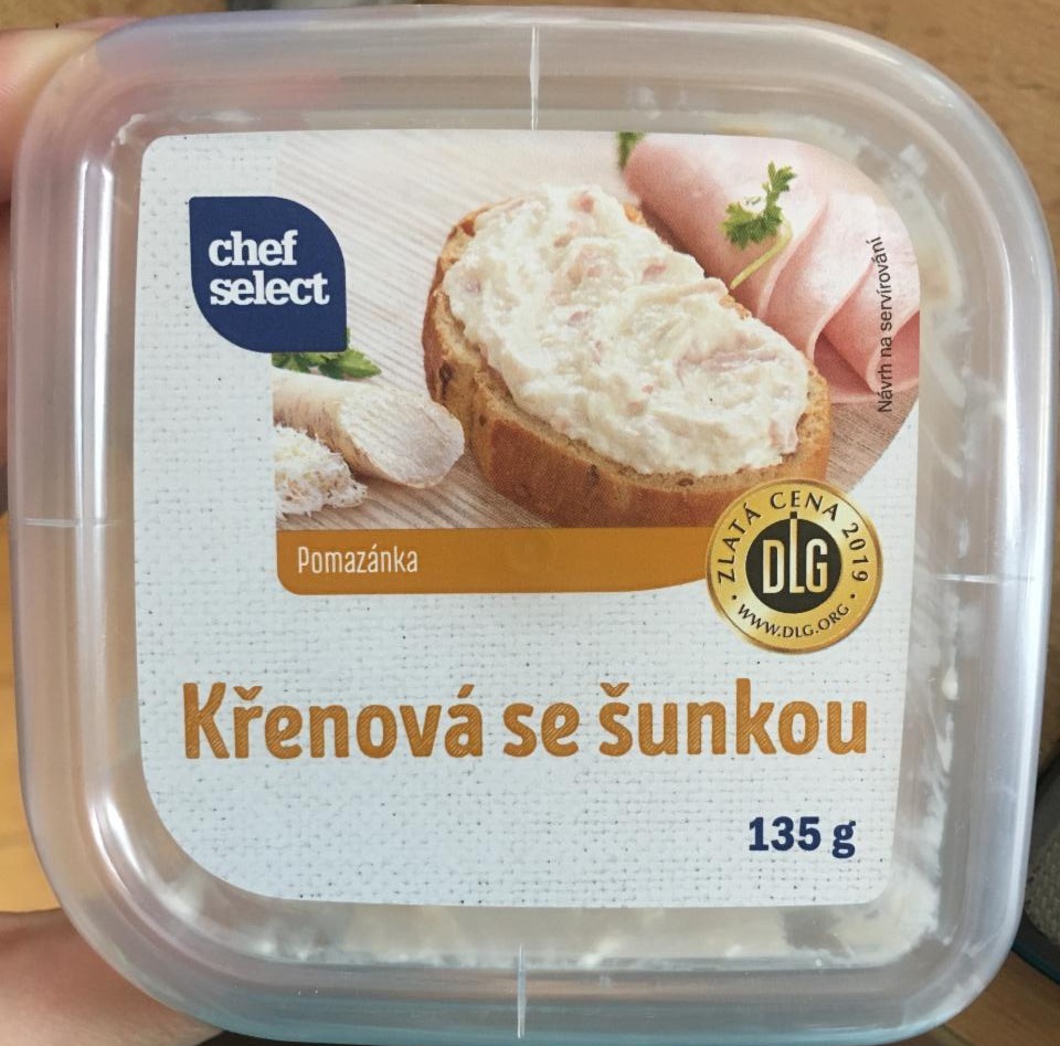 Fotografie - Pomazánka křenová se šunkou Chef Select