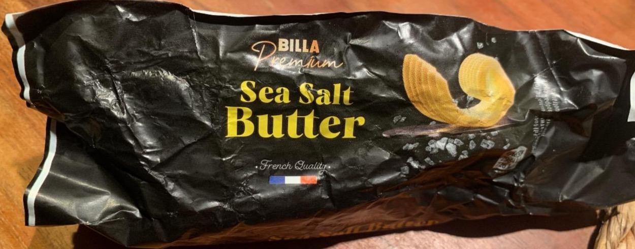 Fotografie - Sea salt butter Billa Premium