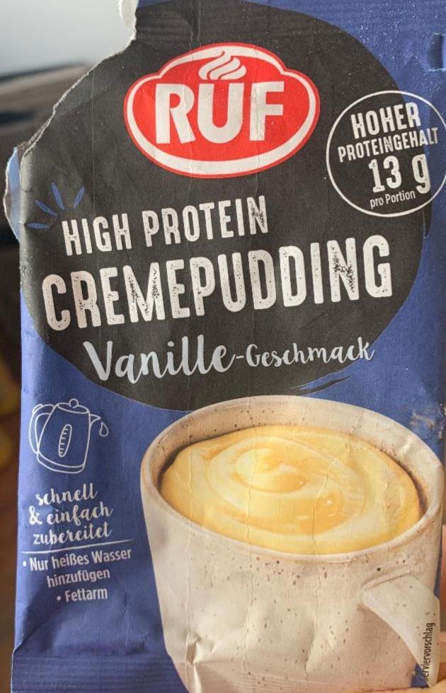 Fotografie - High Protein Cremepudding Vanille-Geschmack RUF