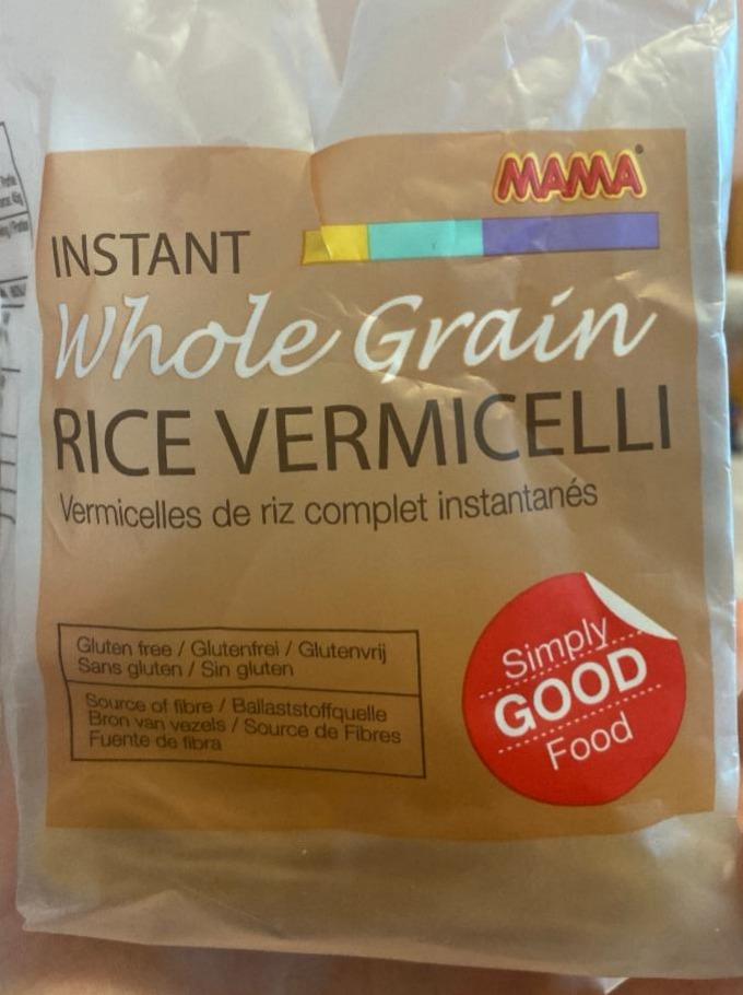 Fotografie - Instant Whole Grain Rice Vermicelli MAMA