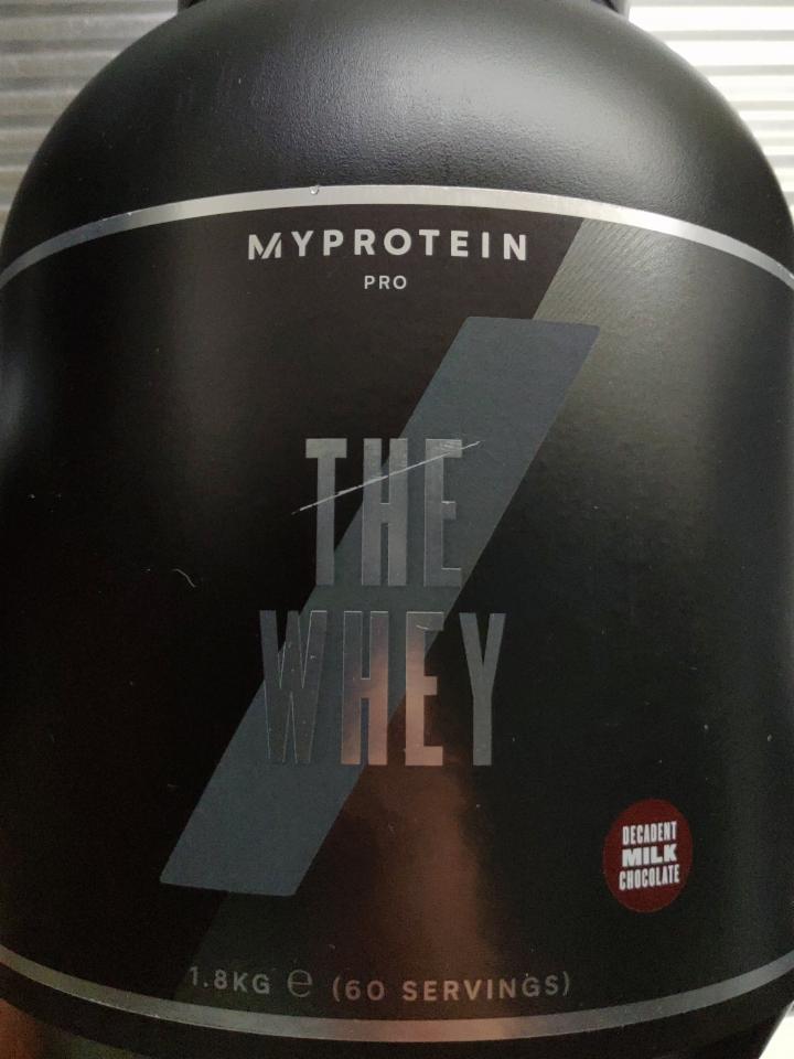 Fotografie - THE WHEY Milk Chocolate MyProtein