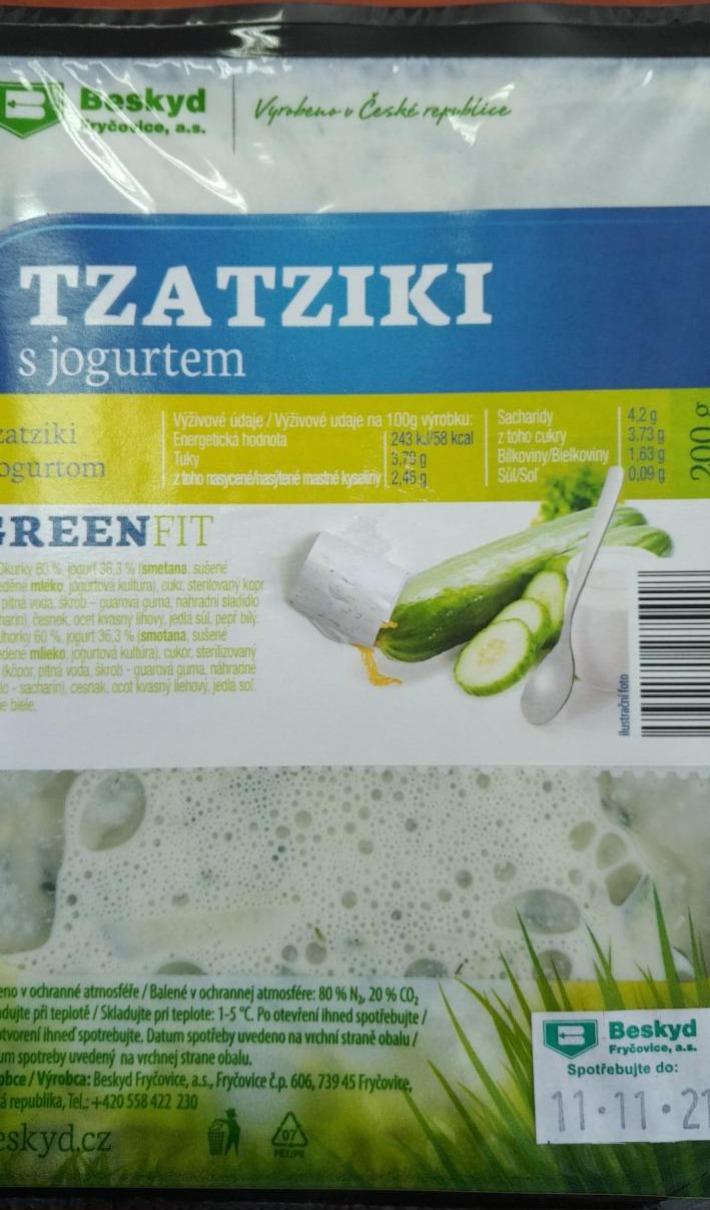Fotografie - Tzatziky jogurtem greenfit Beskyd Fryčovice
