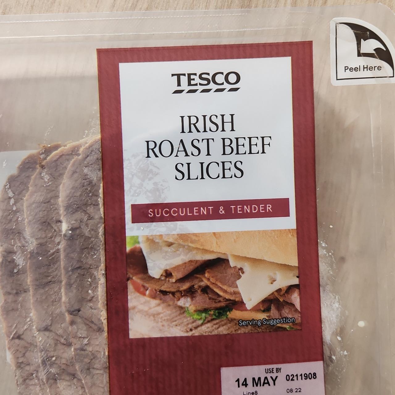 Fotografie - Irish Roast Beef Slices Tesco
