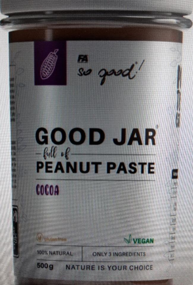 Fotografie - So good! GOOD JAR full of peanut paste Cocoa