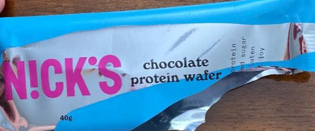Fotografie - chocolate protein bar Nick´s