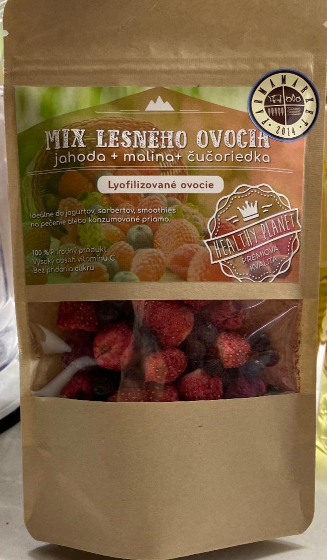 Fotografie - Mix lesného ovocia (jahoda + malina + čučoriedka) lyofilizované ovocie Healthy Planet