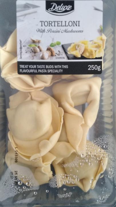 Fotografie - Tortelloni with porcini mushrooms Deluxe