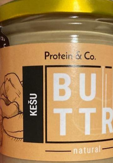 Fotografie - kešu Buttr natural Protein & Co.
