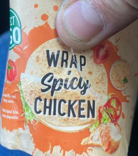 Fotografie - Wrap spicy chicken Select&Go